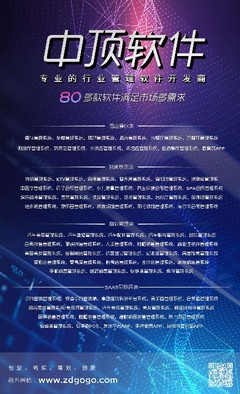中頂易用的80多種行業(yè)軟件——鄭州軟件開發(fā)的新標桿